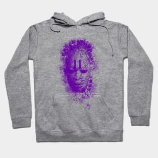 Purple MASK with no texts Hoodie